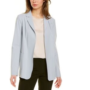 Max Mara Vargas Jersey Travel Jacket Light Gray